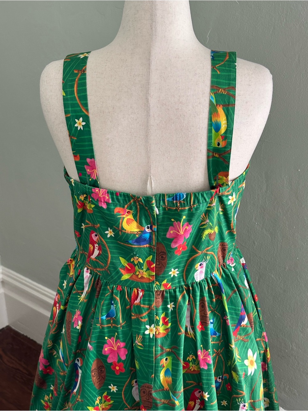 Disney Dress Shop Enchanted Tiki Room Dress with Original Garment Bag - Picture 3 of 5